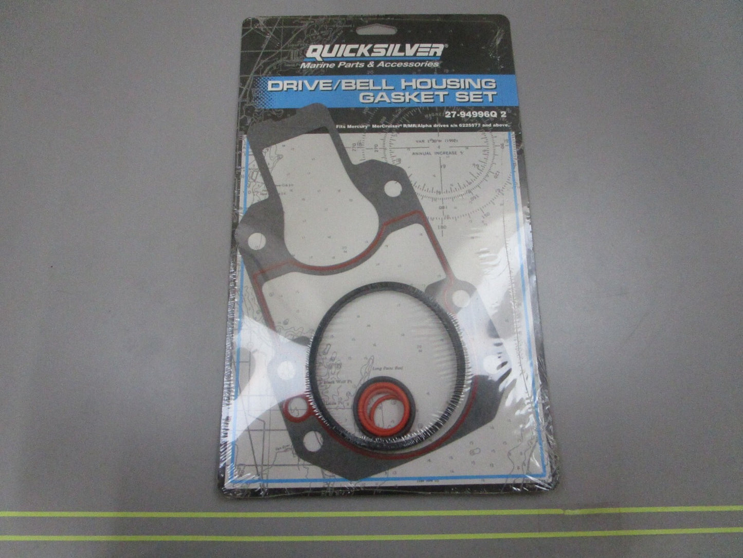 *NEW OEM* 0810 Mercury Quicksilver Drive Bell Housing Gasket Set 27-94996Q2