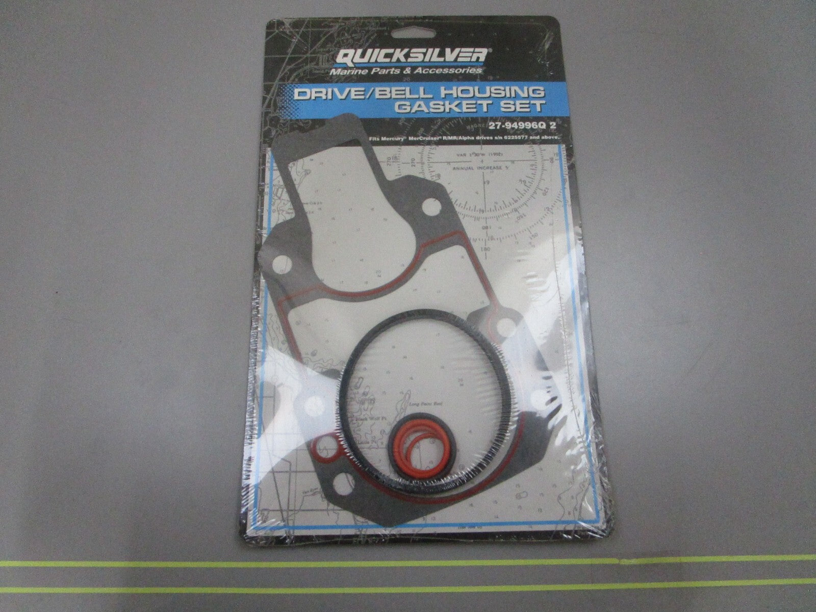 *NEW OEM* 0810 Mercury Quicksilver Drive Bell Housing Gasket Set 27-94996Q2