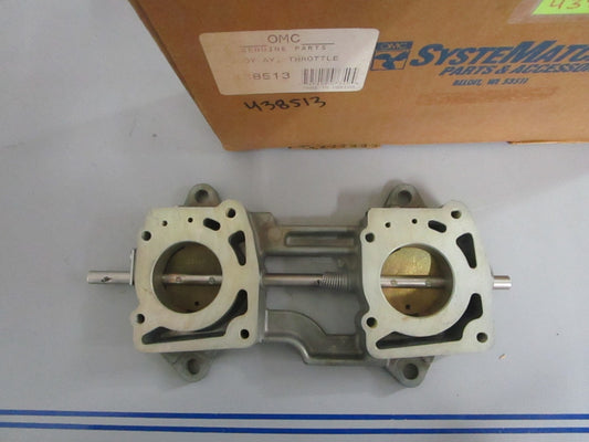 *NEW OEM* 0820 OMC Johnson Evinrude Throttle Body Assy 438513 0438513