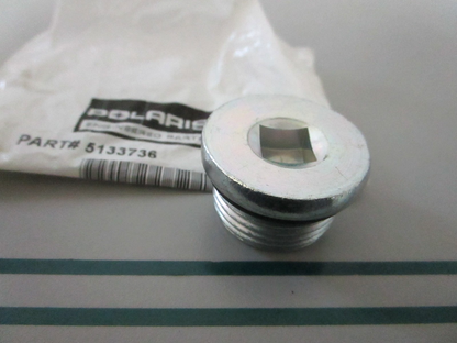 NEW OEM 5133736 Polaris Fill/Check Plug 0810