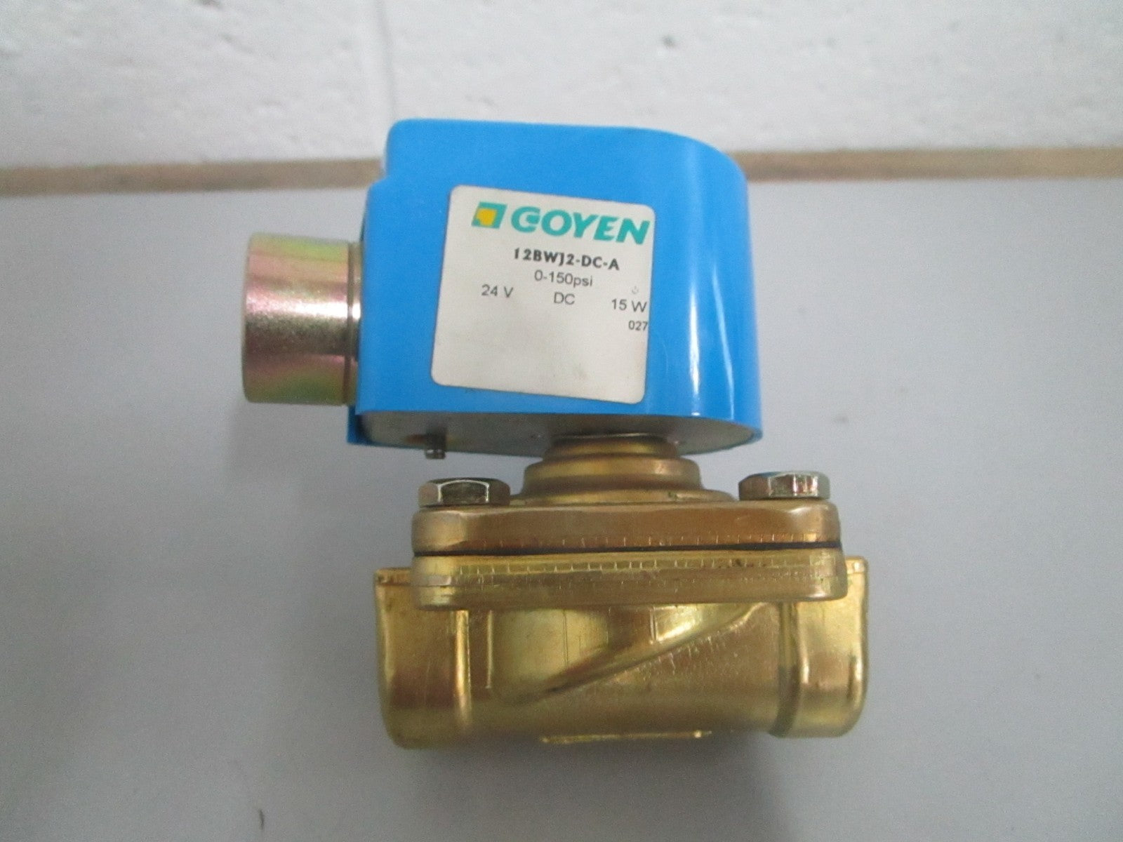 *NEW OEM* 0820 Goyen Industrial 0-150PSI 24V Solenoid Valve 12BWJ2-DC-A