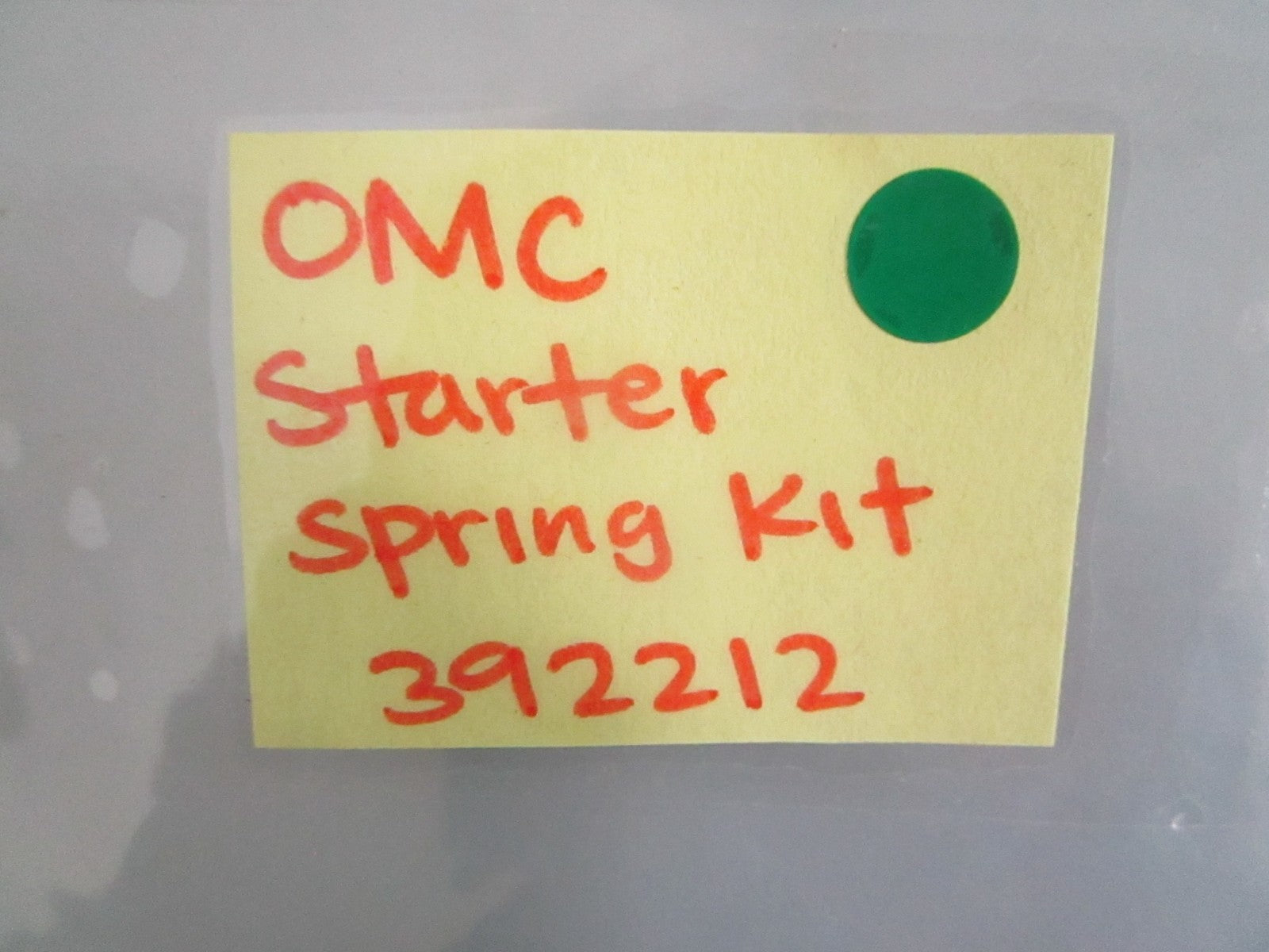 NEW OEM 392212 0392212 OMC Johnson Evinrude Starter Spring Kit 0820