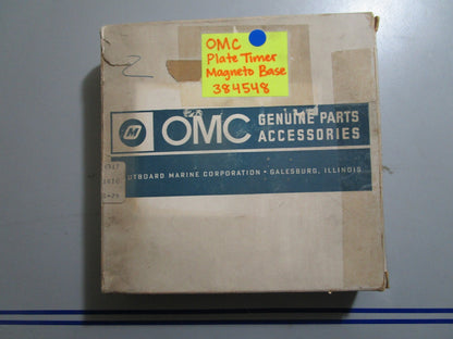 *NEW OEM* 0810 OMC Johnson Evinrude Plate Timer Magneto Base 384548 0384548