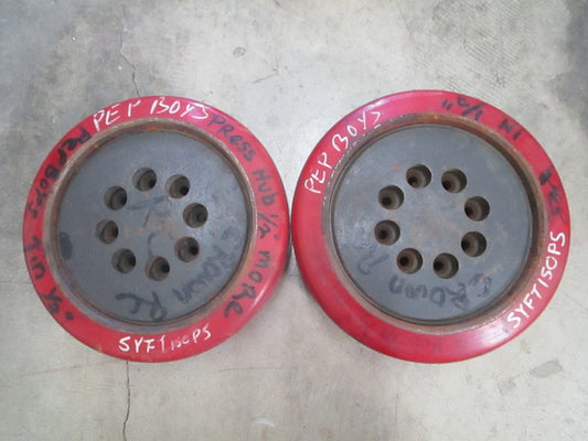 *NEW* 13.5"×5"×10" Forklift Wheel & Tire Set SYFT150PS