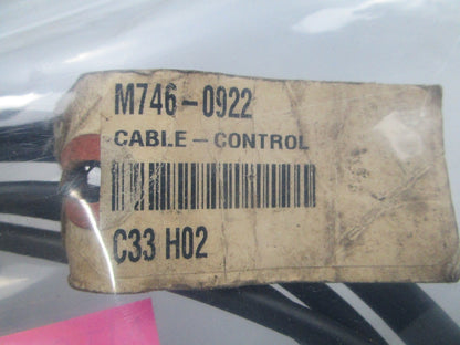 NEW MTD 746-0922 Control Cable 0810