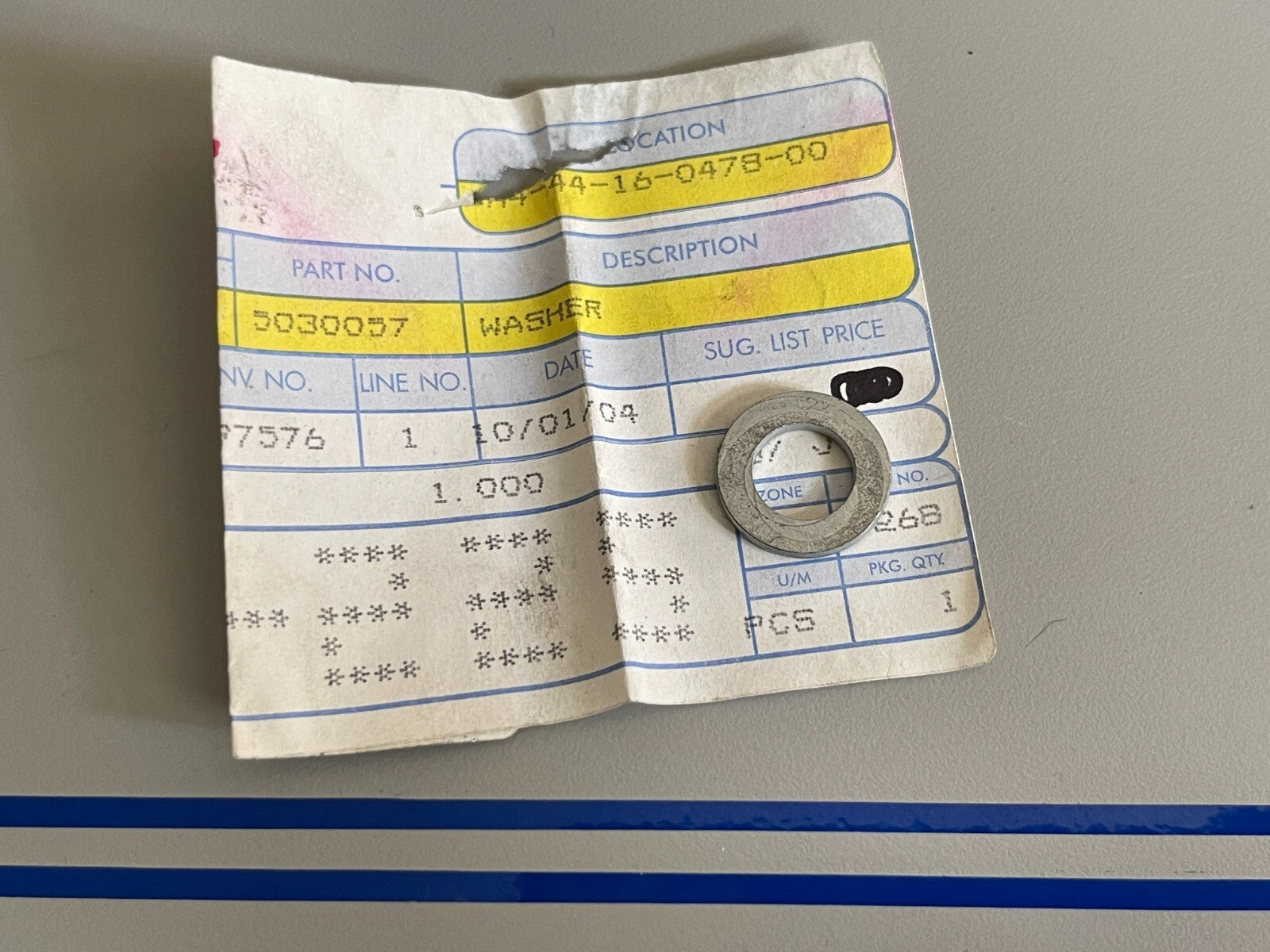 *NEW OEM* 0810 OMC Johnson Evinrude Washer 5030057