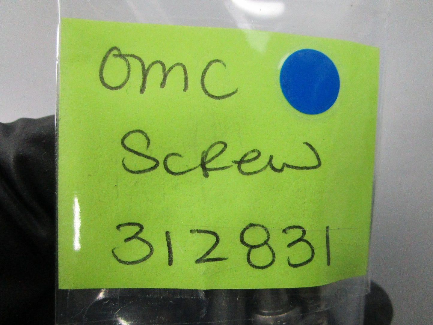 NEW OEM (LOT OF 3) 312831 0312831 OMC Johnson Evinrude Screw 0810