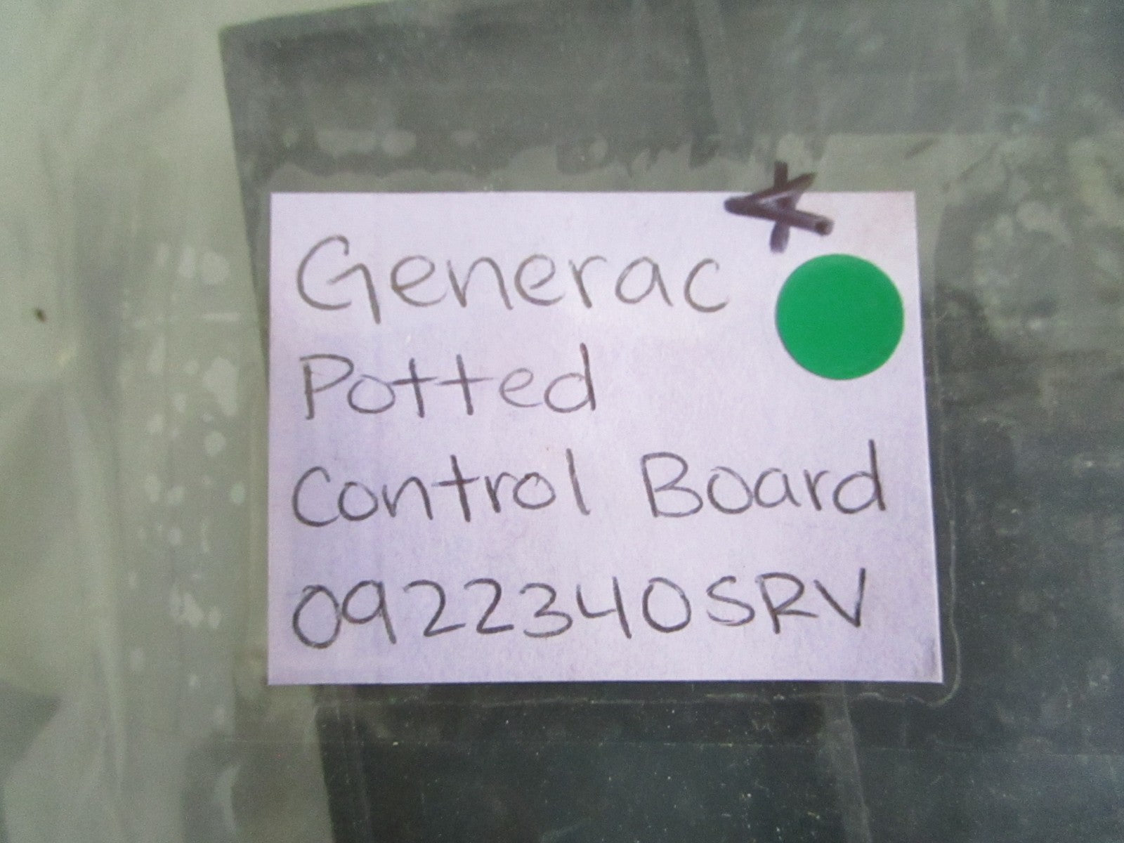 NEW OEM 0922340SRV Generac Potted Control Board 0820