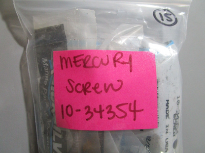 *NEW OEM* (LOT OF 3) 0770 Mercury Quicksilver Screw 10-34354