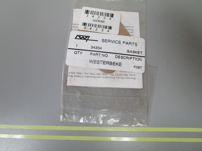 *NEW* 0810 Westerbeke Gasket 34234