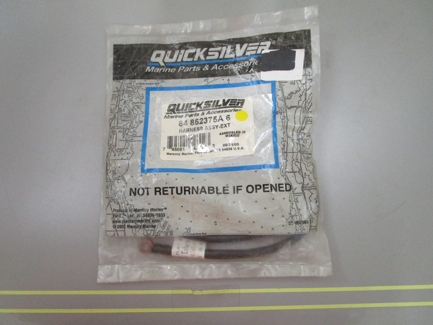 *NEW OEM* 0810 Mercury Quicksilver Extension Harness Assembly 84-852375A6