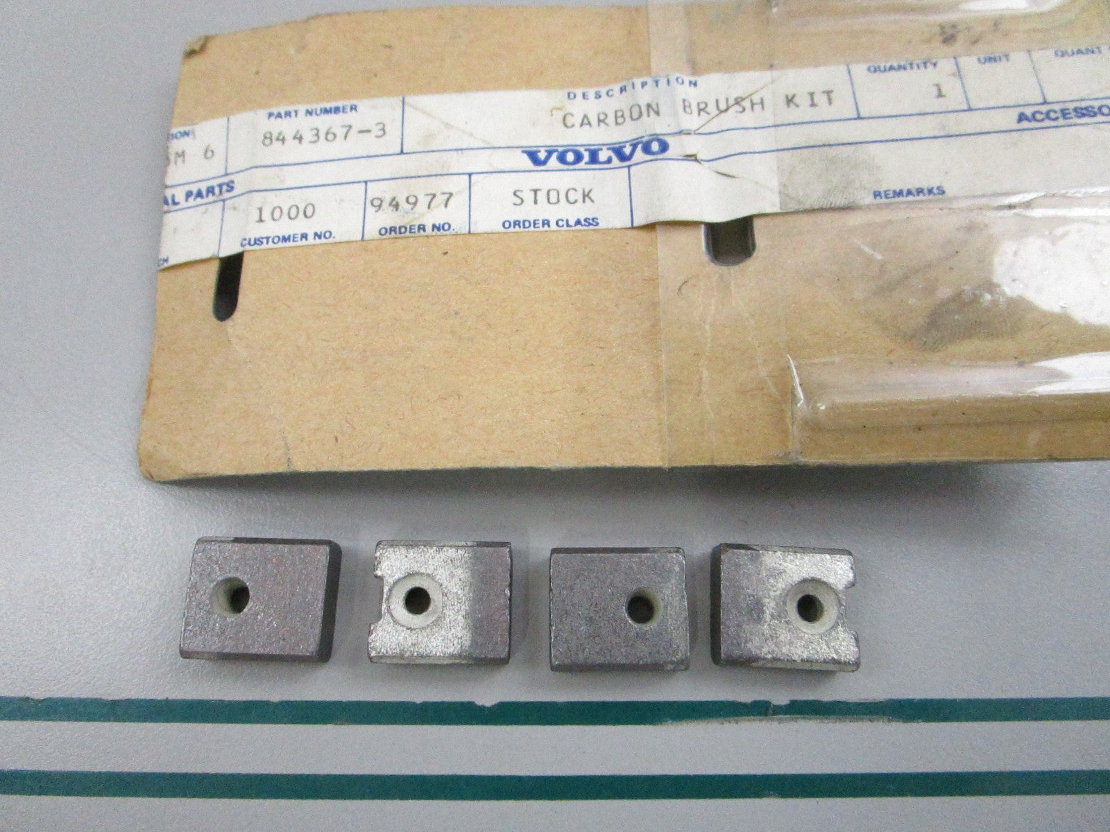 NEW OEM 844367 Volvo Penta Carbon Brush Kit 0810