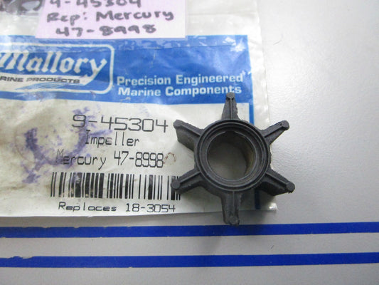 NEW 9-45304 Replaces: 47-8998 Mallory Impeller 0810