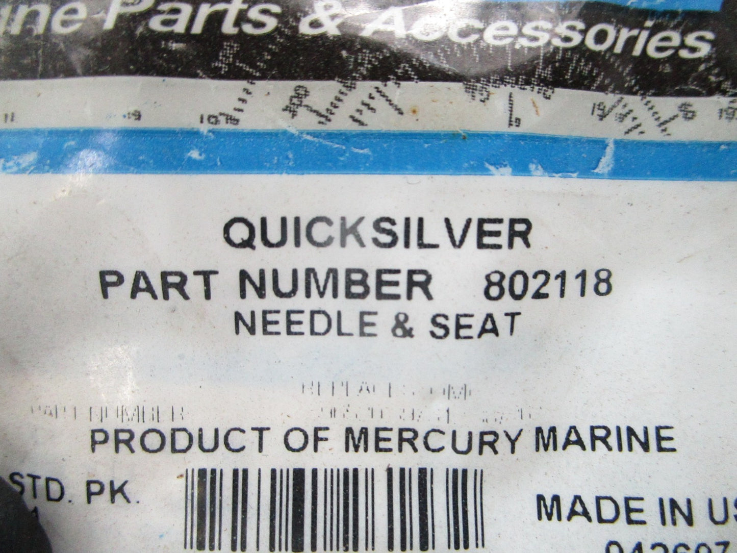 NEW OEM Mercury Quicksilver 802118 Needle & Seat 0810