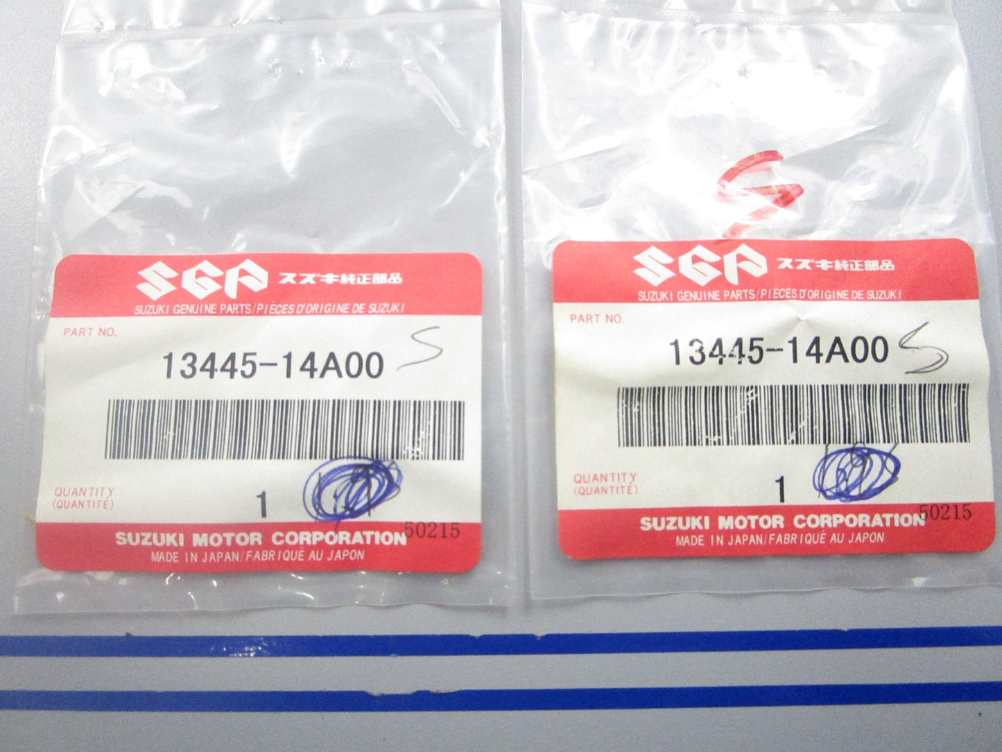 *NEW OEM* (LOT OF 2) 0810 Suzuki Gasket 13445-14A00