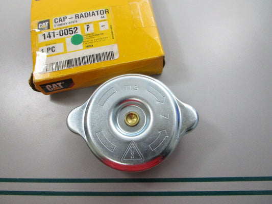 NEW OEM 141-0052 CAT Radiator Cap 0810
