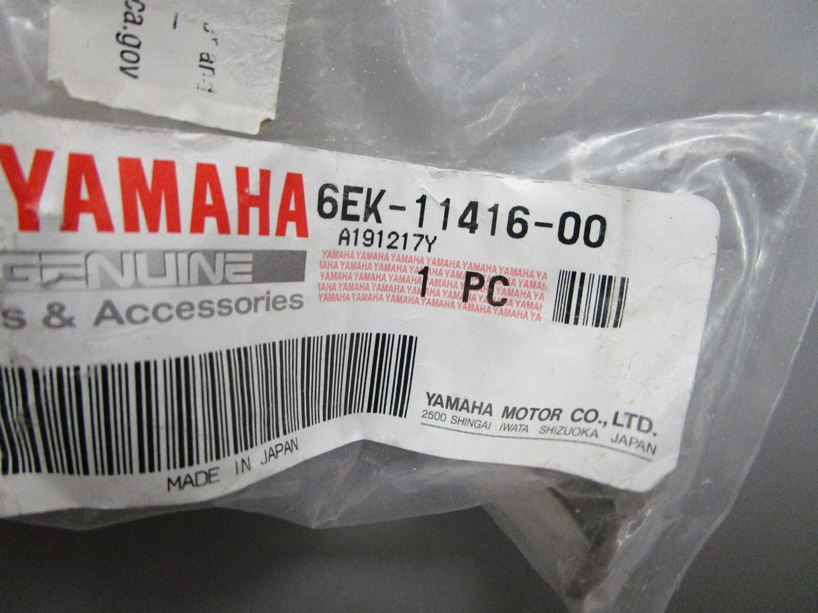 *NEW OEM* 0810 Yamaha Crankshaft 1 Plane Bearing 6EK-11416-00-00