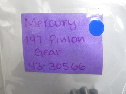 *NEW OEM* 0820 Mercury Quicksilver 14T Pinion 43-30566