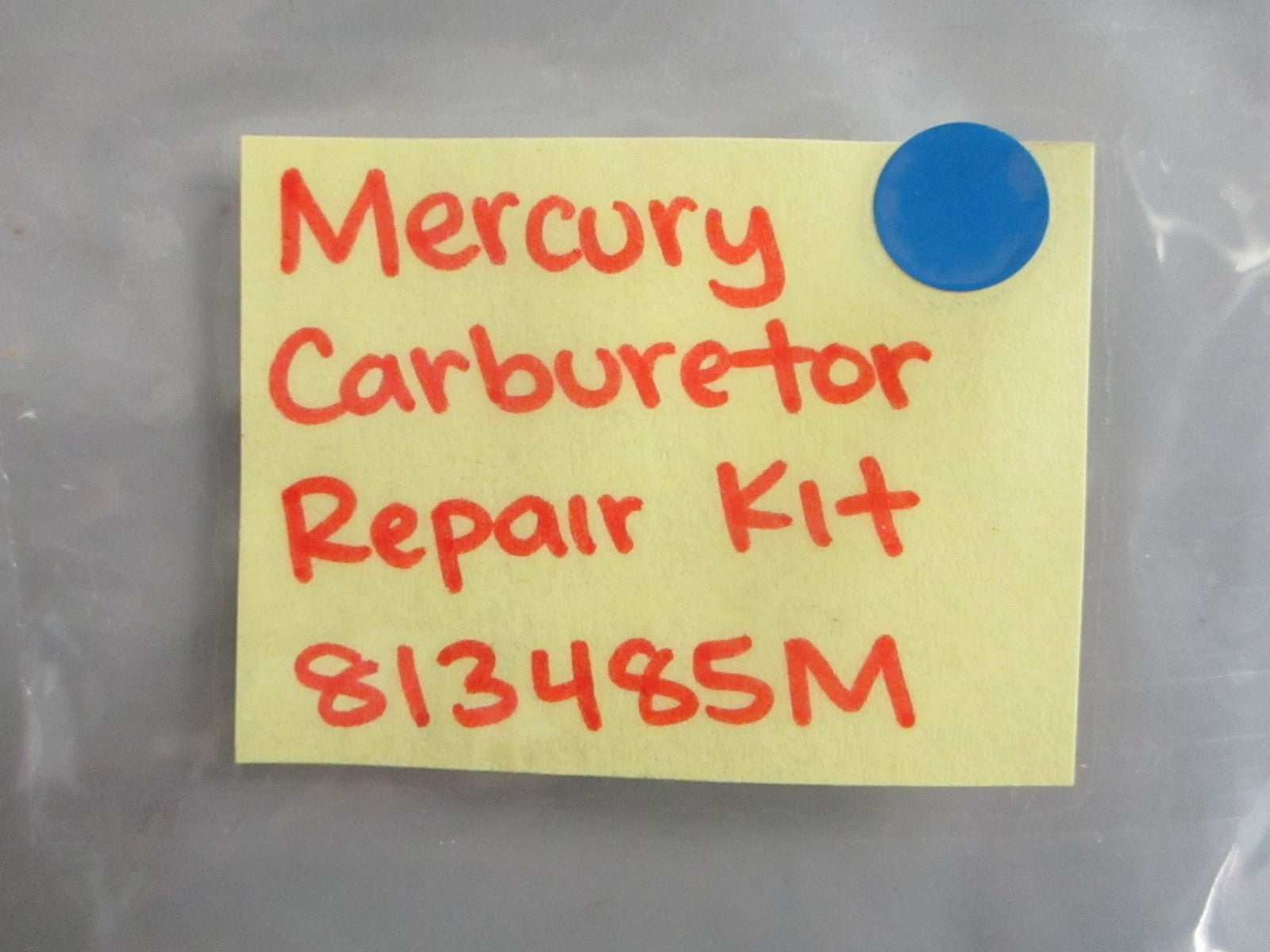 NEW OEM 813485M Mercury Quicksilver Carburetor Repair Kit 0820