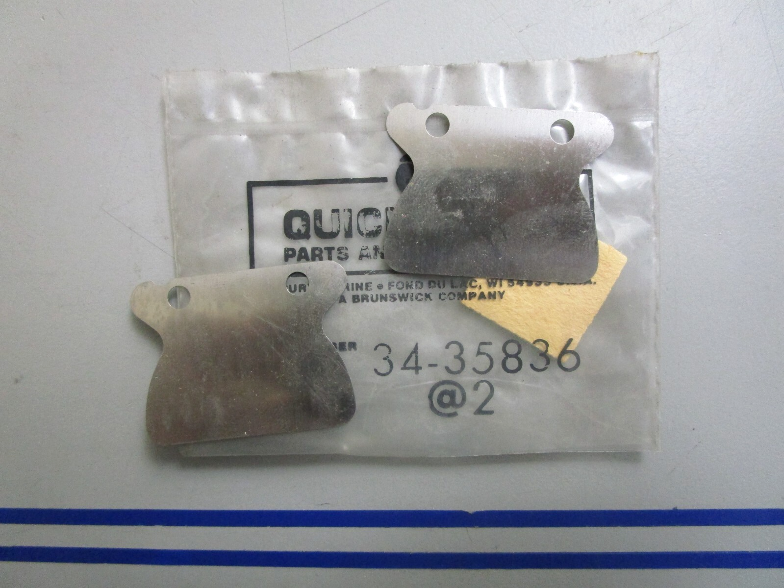 *NEW OEM* (LOT OF 2) 0810 Mercury Quicksilver Reed 34-35836