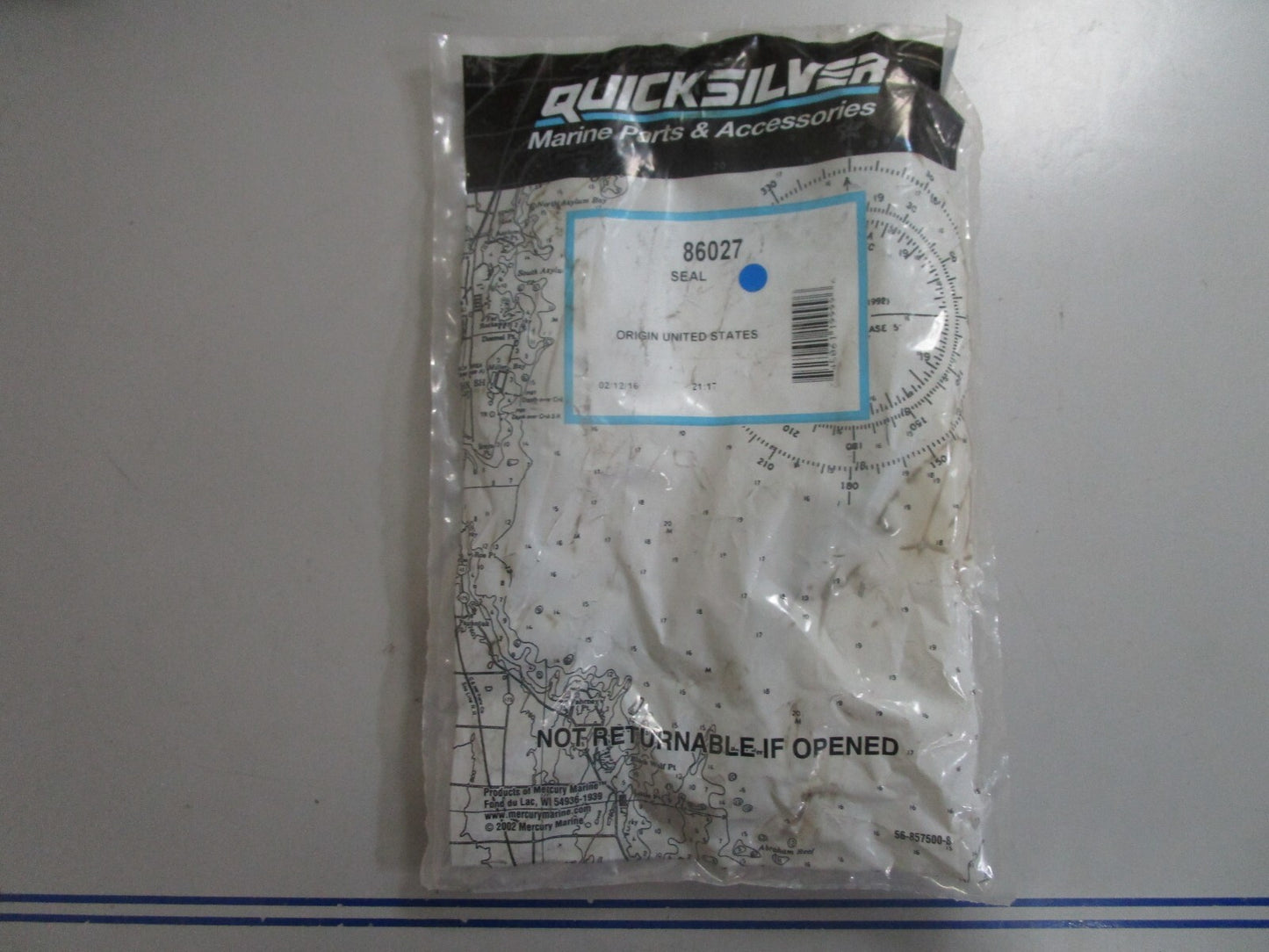 *NEW OEM* 0810 Mercury Quicksilver Seal 86027