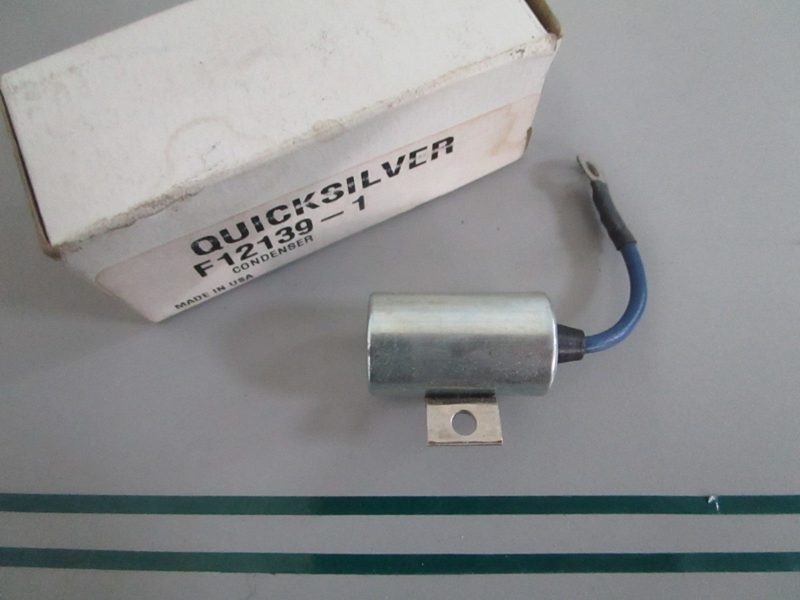 Mercury NEW OEM Condenser F12139-1 NOS Genuine Vintage Outboard Ignition 0820