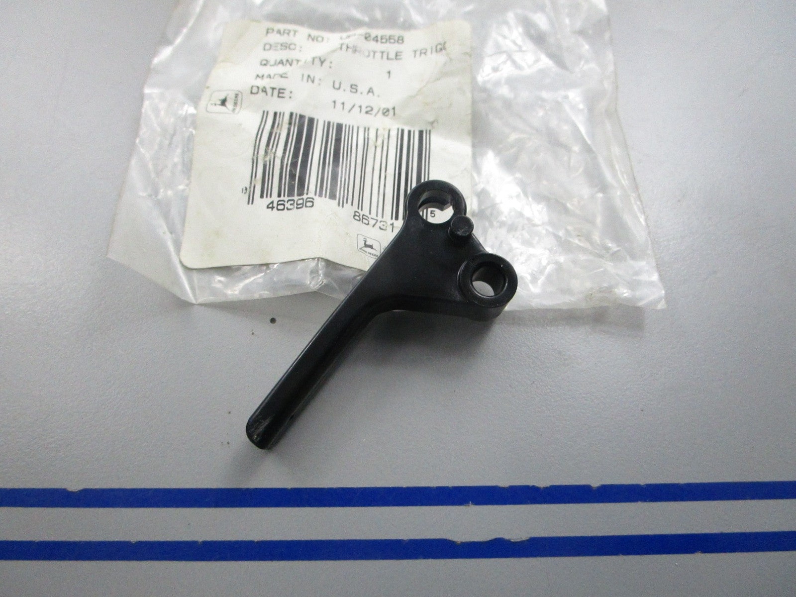 NEW OEM UP-04558 John Deere Homelite Throttle Trigger 0810