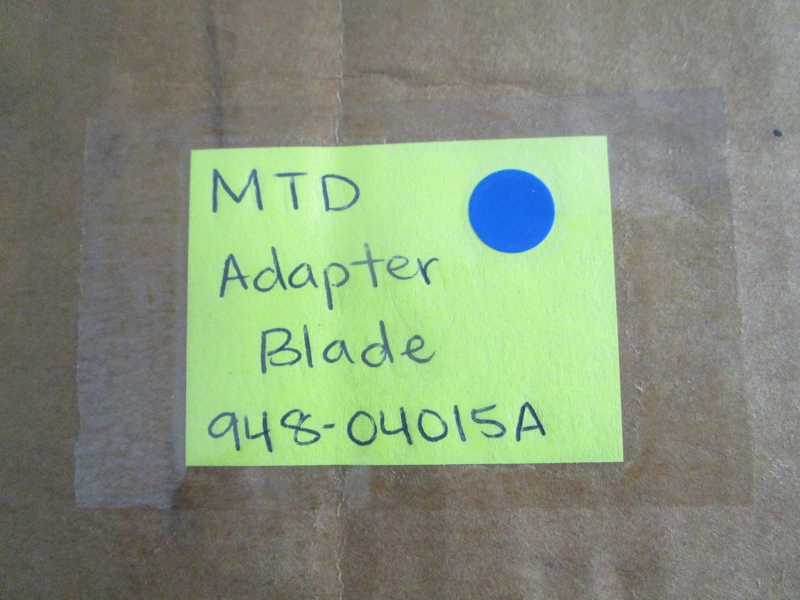 NEW OEM MTD 948-04015A Adapter Blade 0820