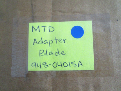 NEW OEM MTD 948-04015A Adapter Blade 0820