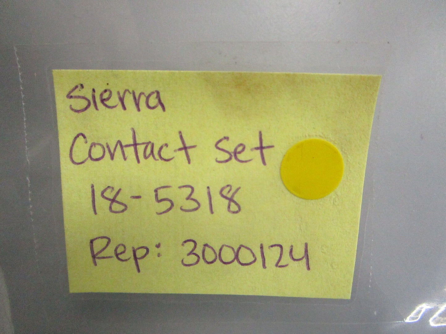 *NEW* 0750 Sierra CONTACT SET 18-5318 Replace 3000124