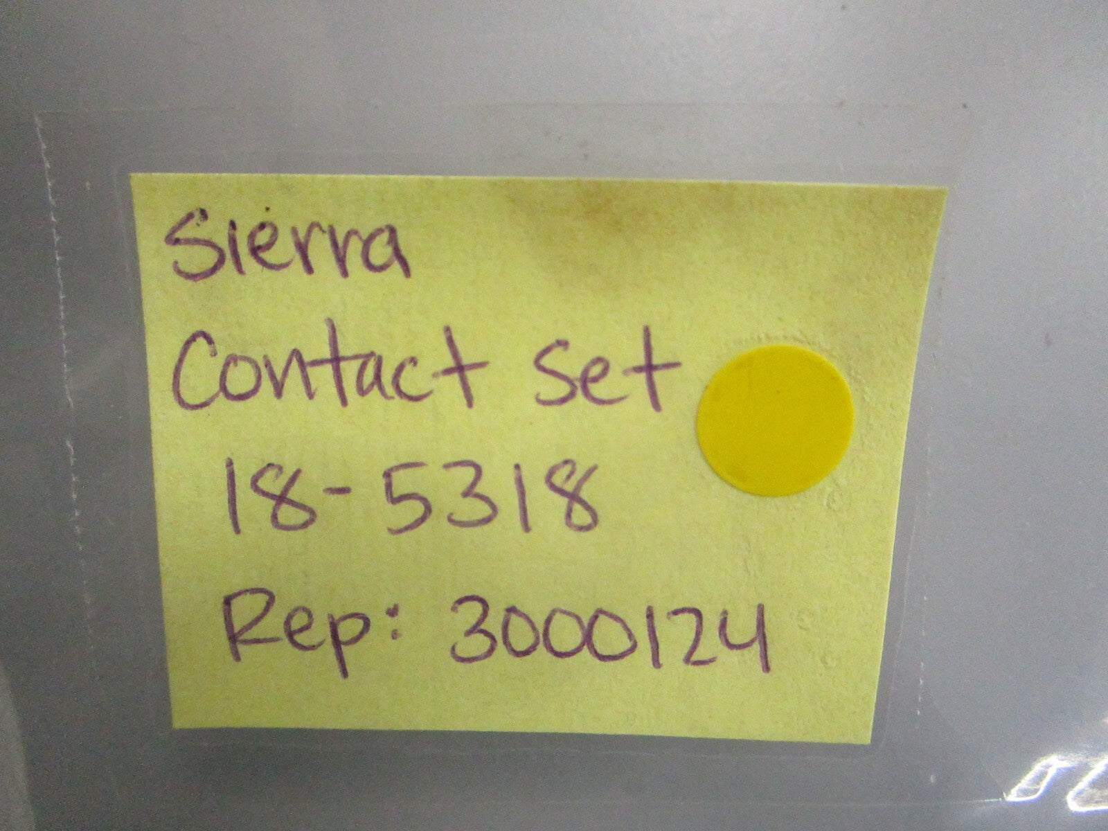 *NEW* 0750 Sierra CONTACT SET 18-5318 Replace 3000124