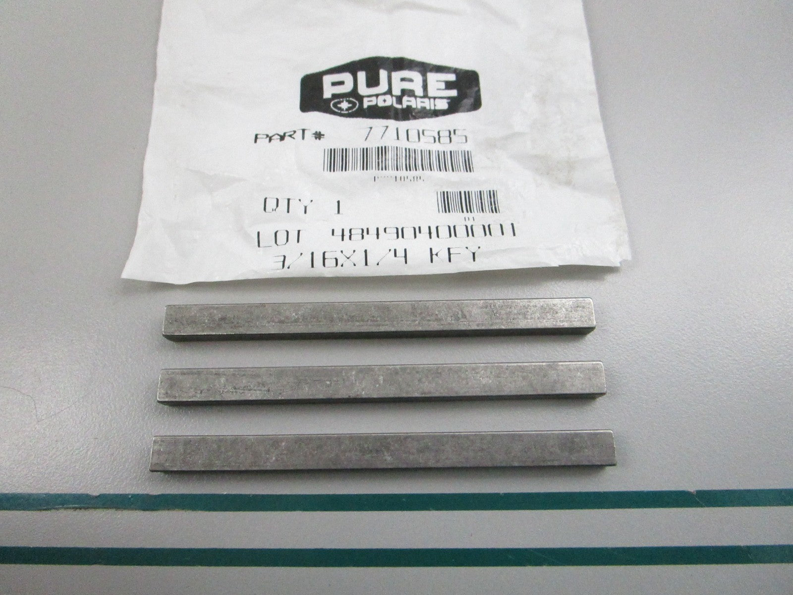 NEW OEM (LOT OF 3) 7710585 Polaris Key  0810