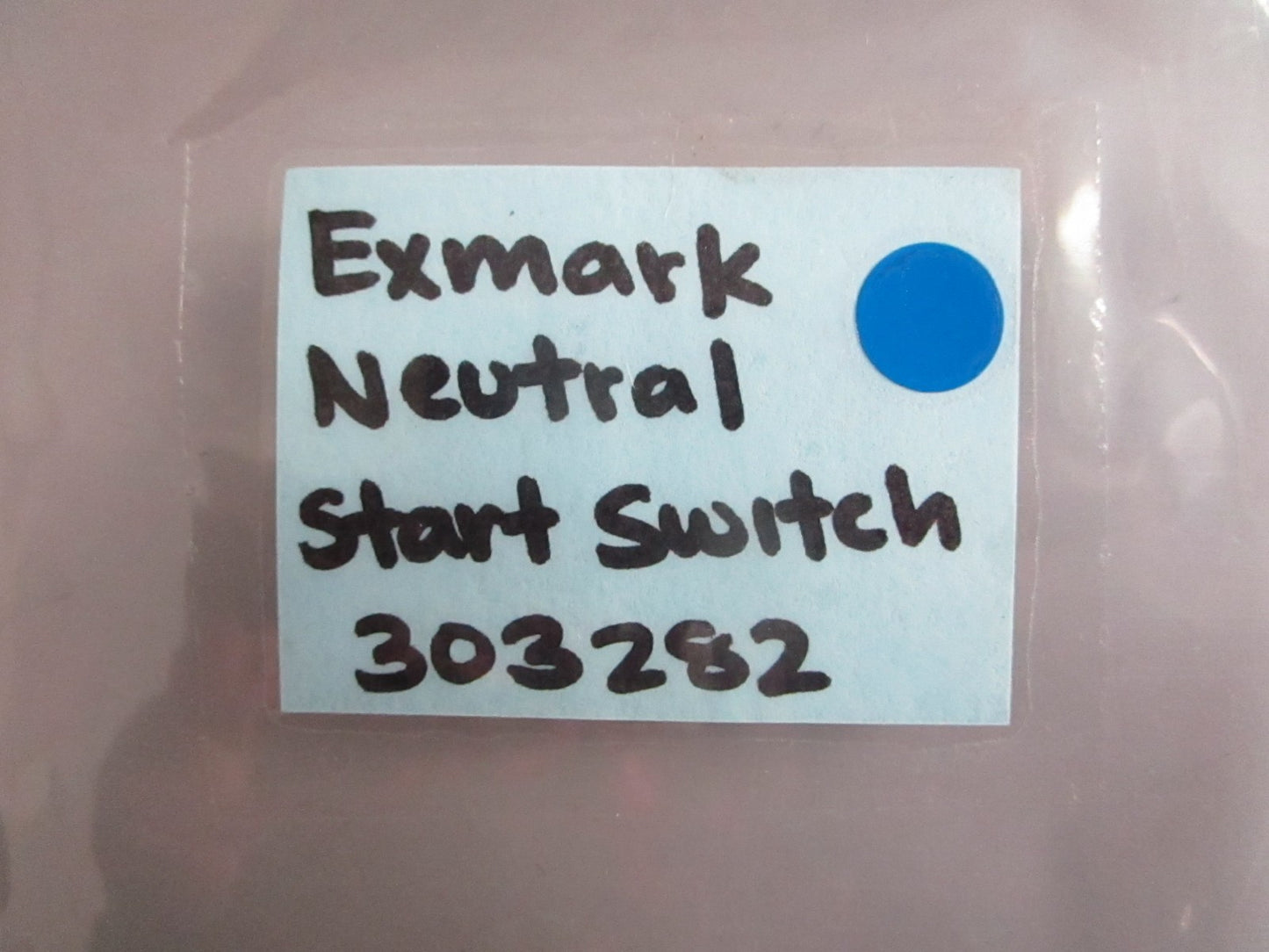 NEW OEM 303282 Exmark Neutral Start Switch 0820
