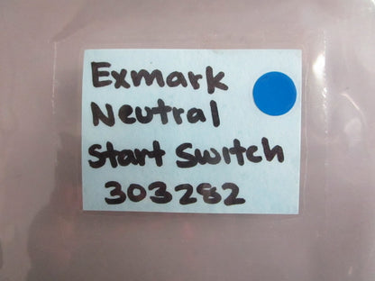 NEW OEM 303282 Exmark Neutral Start Switch 0820