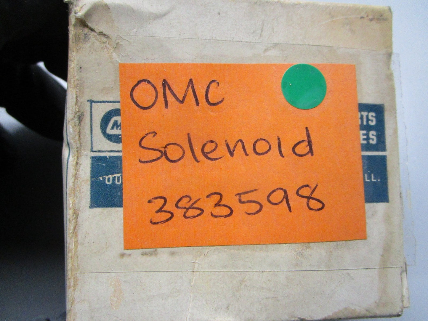 NEW OEM 383598 0383598 OMC Johnson Evinrude Solenoid 0810