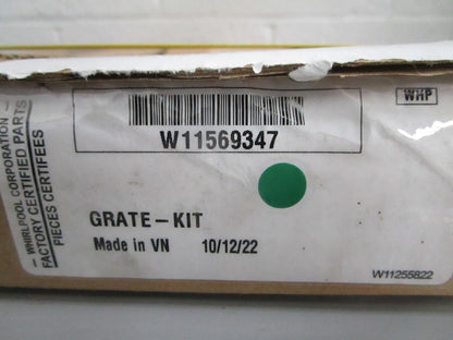 Whirlpool W11569347 NEW OEM Gas Range Burner Grate Kit KitchenAid Maytag 0820