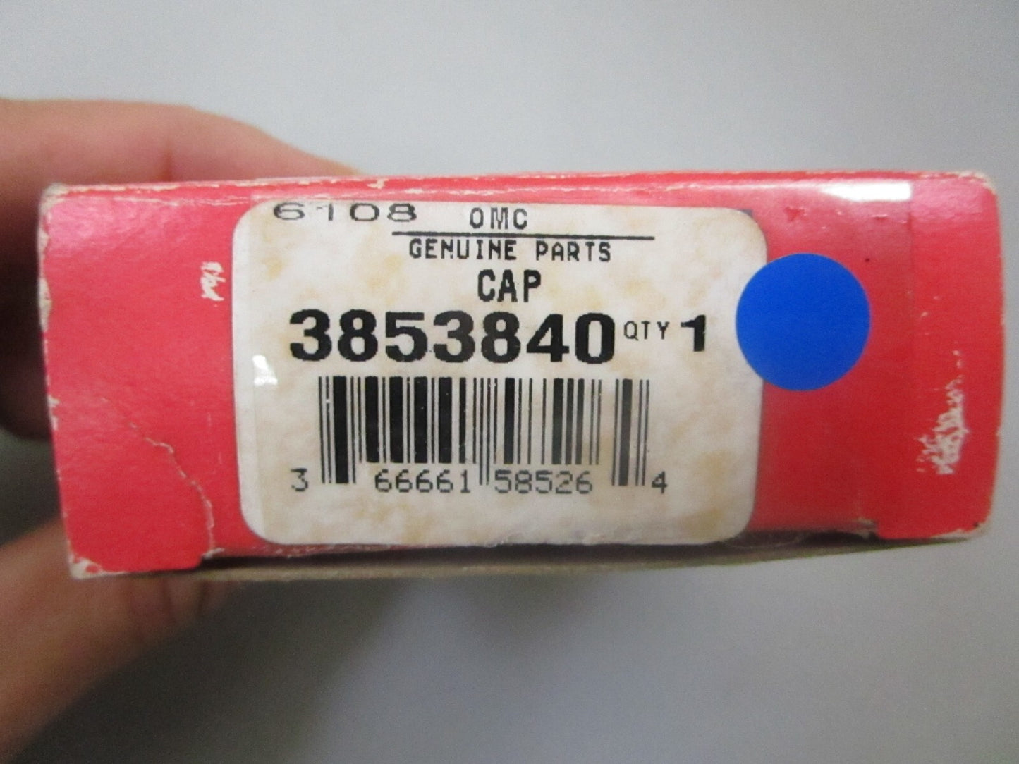 *NEW OEM* 0780 OMC Johnson Evinrude Cap 3853840
