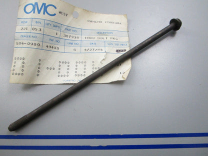 NEW OEM 387938 0387938 OMC Johnson Evinrude Bolt 0810