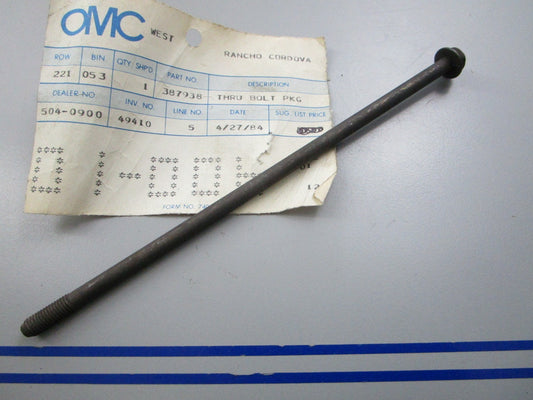 NEW OEM 387938 0387938 OMC Johnson Evinrude Bolt 0810