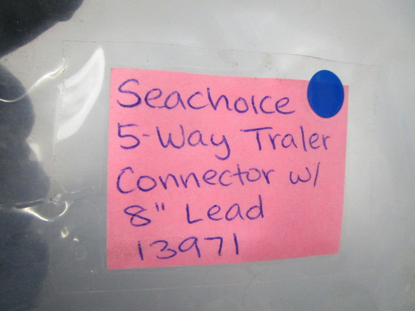 NEW 13971 Seachoice 5-Way Trater Connector w/ 8" Lead 0810