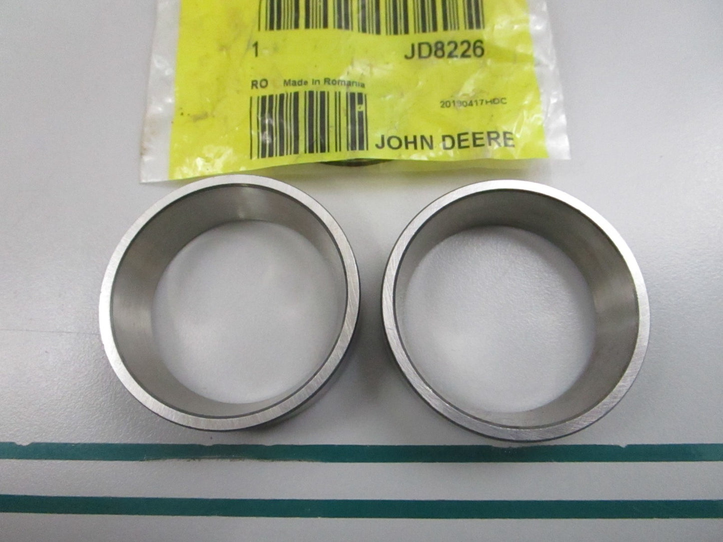 NEW OEM (LOT OF 2) JD8226 John Deere Bearing Cup 0810