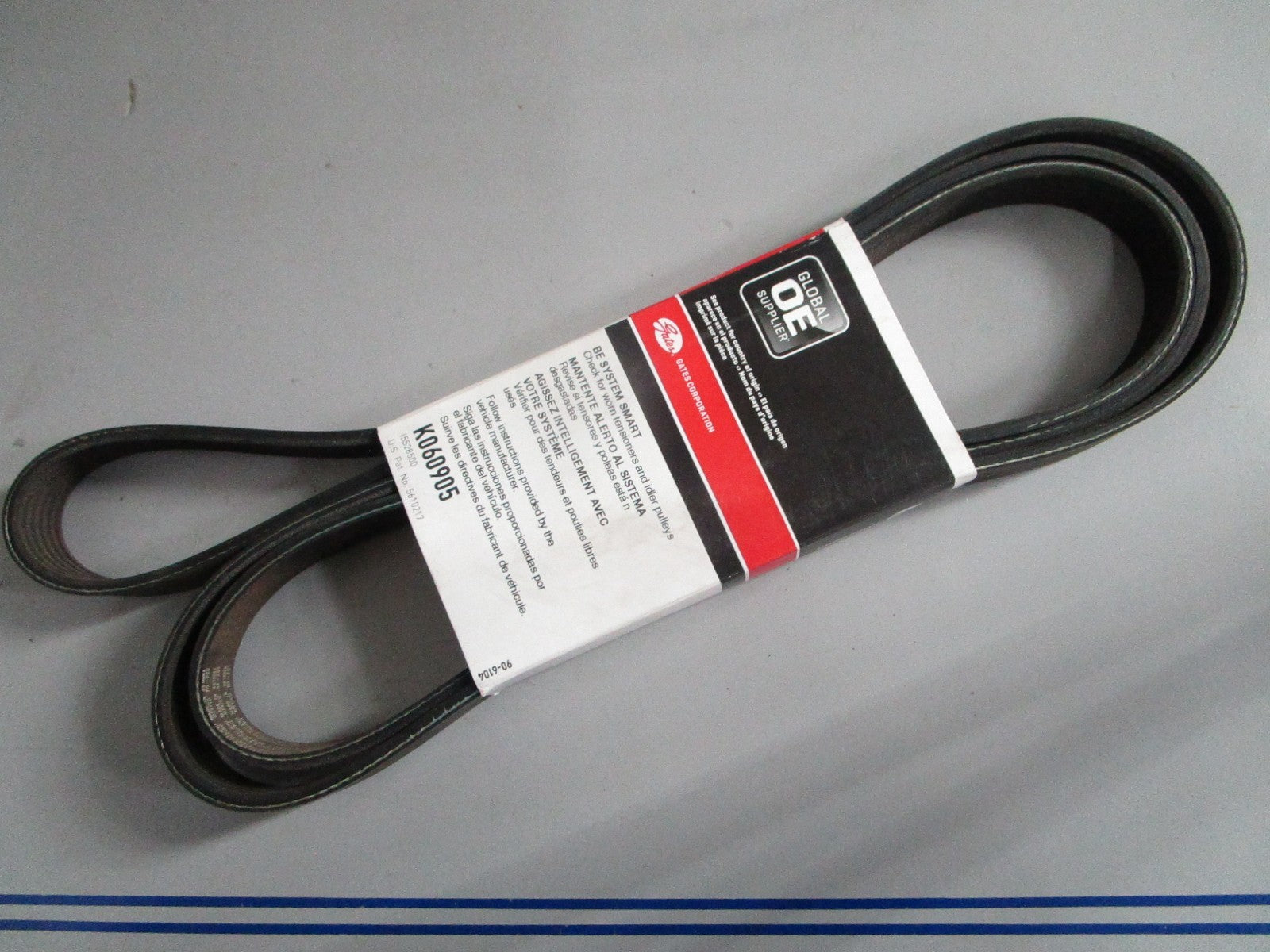 NEW K060966 Gates Century Series Micro-V Serpentine Belt 0820