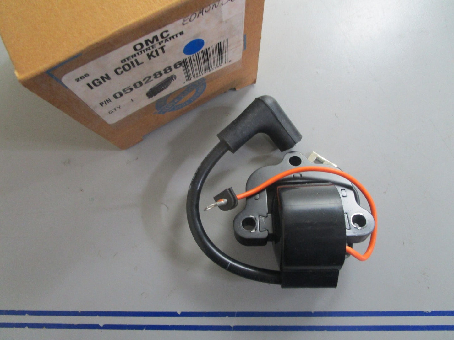 *NEW OEM* 0820 OMC Johnson Evinrude Ignition Coil Kit 502886 0502886