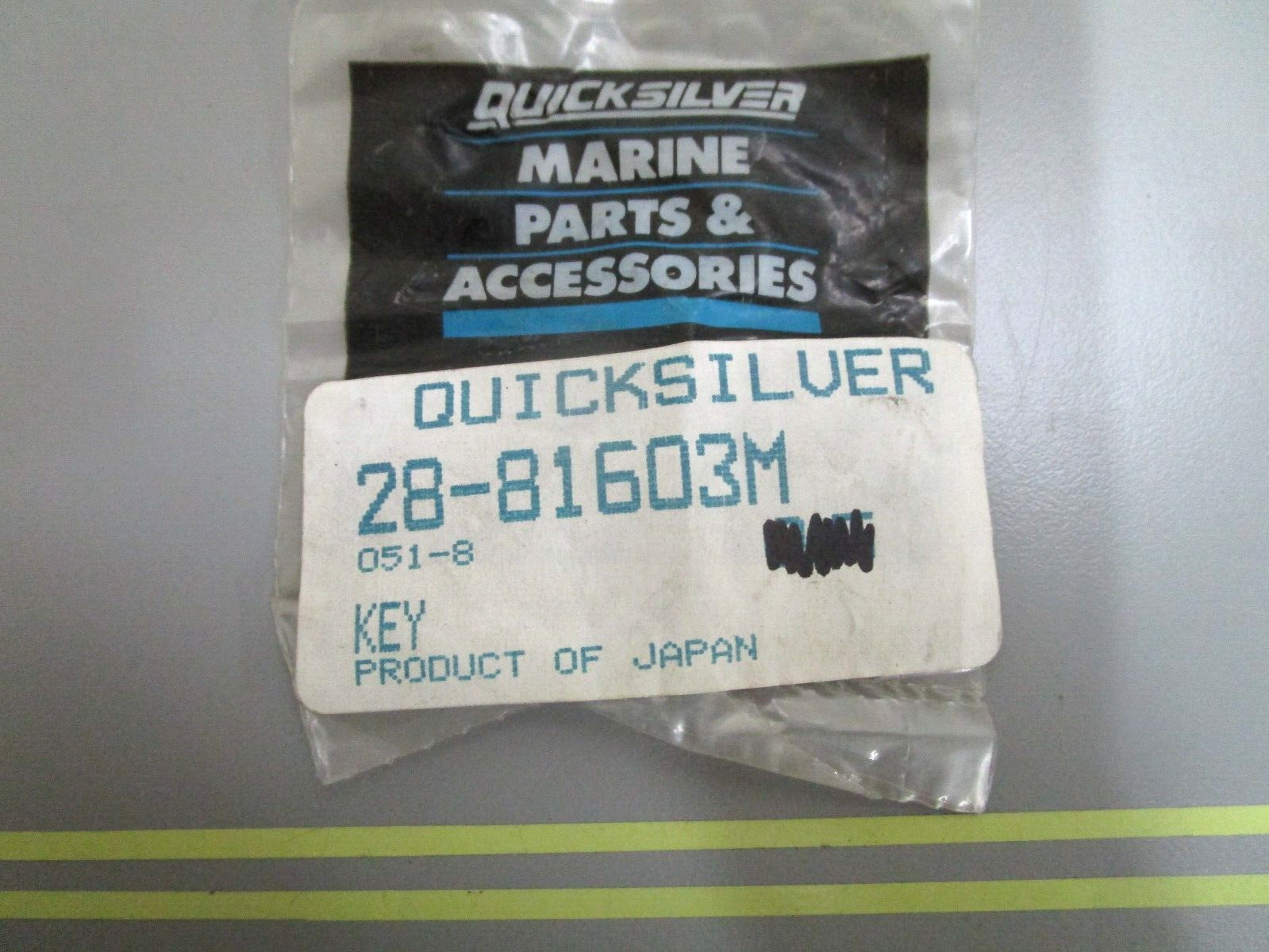 *NEW OEM* (LOT OF 5) 0750 Mercury Quicksilver KEY 28-81603M