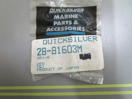 *NEW OEM* (LOT OF 5) 0750 Mercury Quicksilver KEY 28-81603M