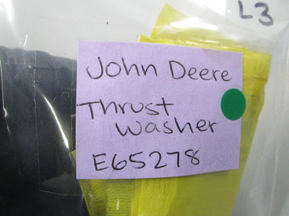 NEW OEM (LOT OF 3) E65278 John Deere Thrust Washer 0810