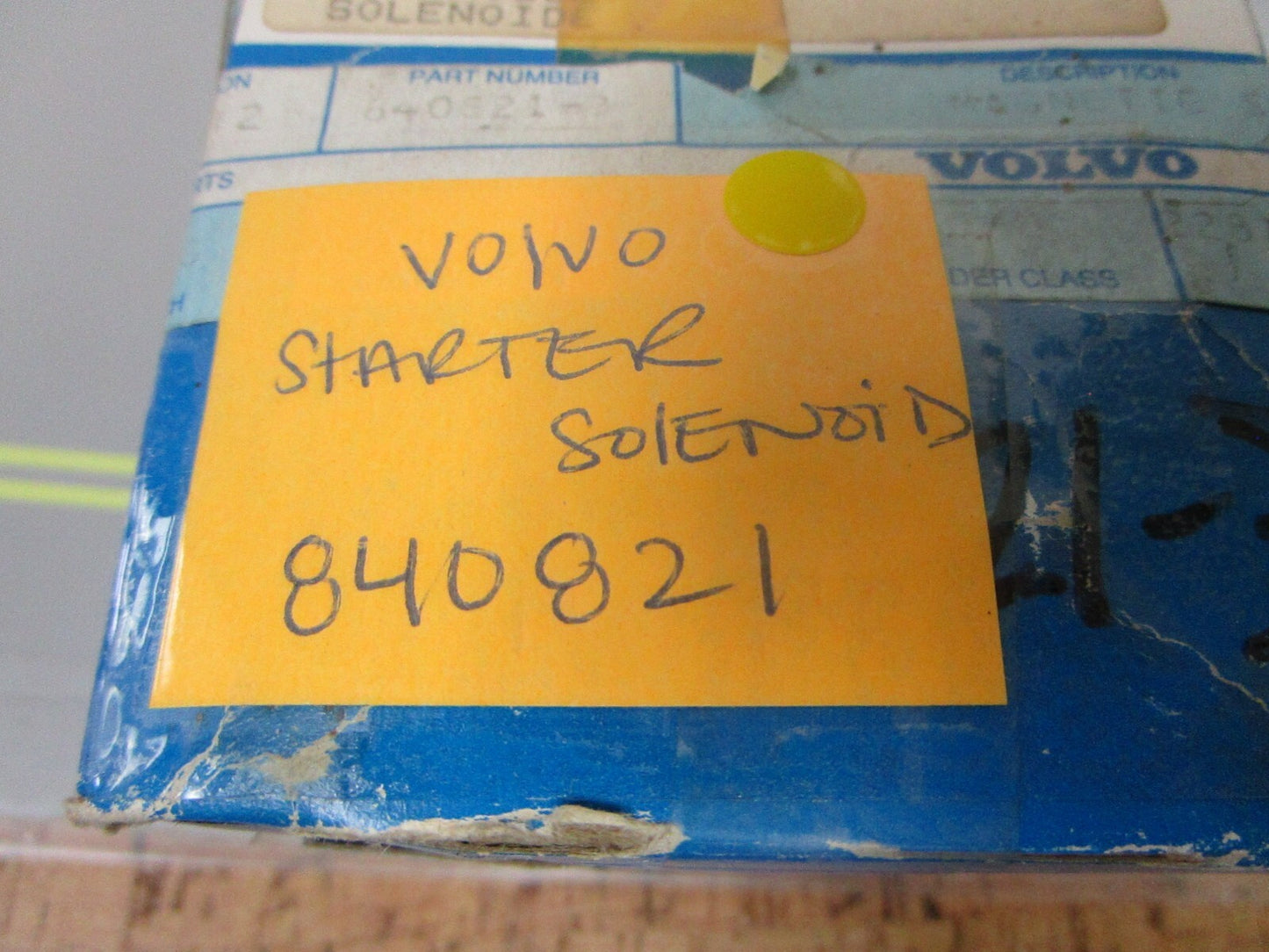 *NEW OEM* 0720 Volvo Penta Starter Solenoid 840821