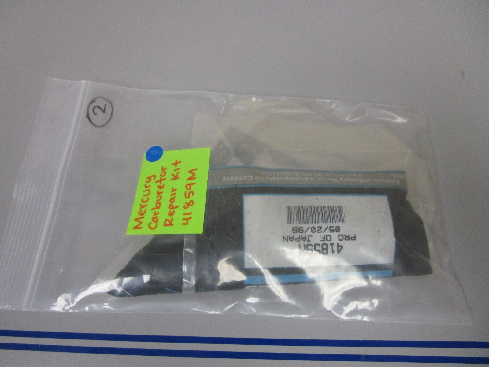*NEW OEM* 0810 Mercury Quicksilver Carburetor Repair Kit 41859M