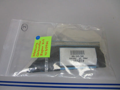 *NEW OEM* 0810 Mercury Quicksilver Carburetor Repair Kit 41859M