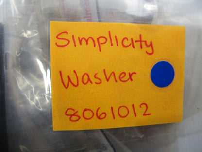 *NEW OEM* (LOT OF 4) 0810 Simplicity Washer 8061012